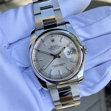 rolex silver oyster perpetual